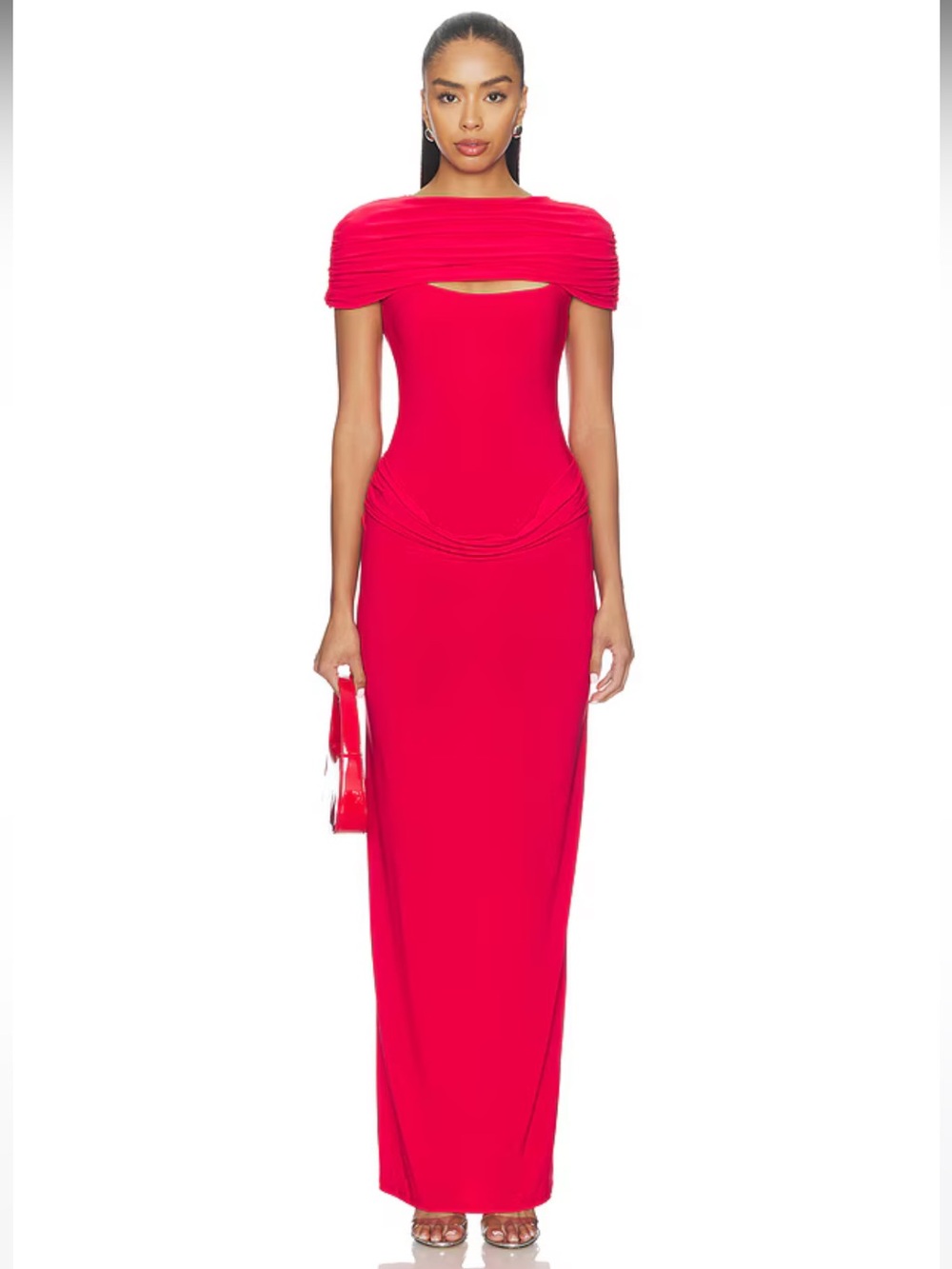 NWOT! Lovers and Friends Selene Gown in Cherry Red